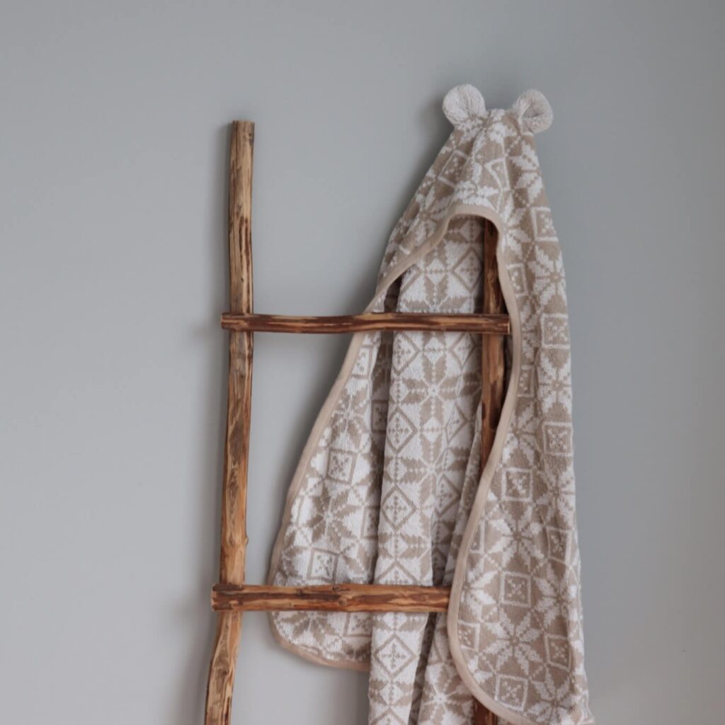 children's hooded towel teddy